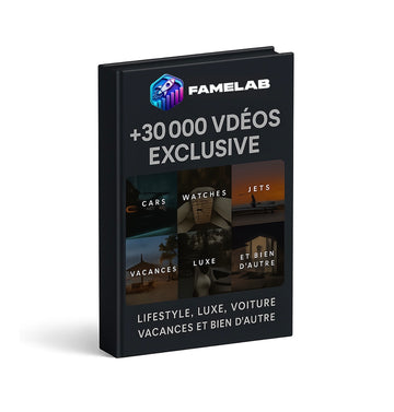FameLab Luxury Pack - 30 000 clips pour propulser ta visibilité.
